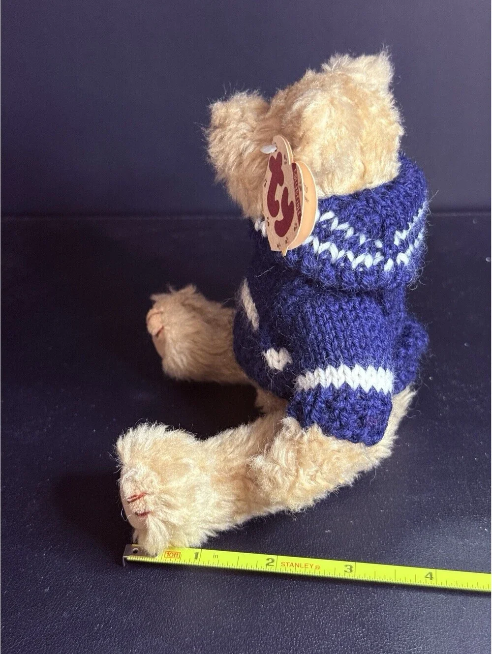 NWT Ty 1993 Fraser Teddy Bear Style #6010, 5.5x3.5” FREE SHIPPING